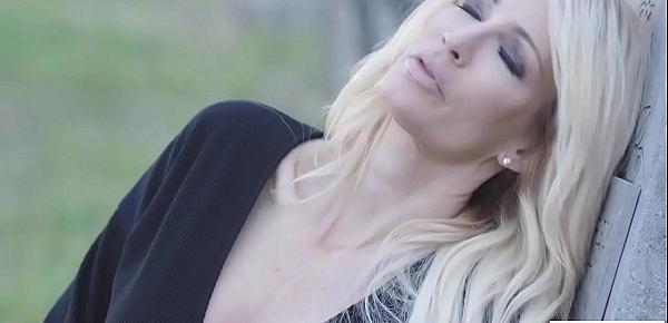  Hot blonde milf Jessica Drake masturbates on grave - Lost Love Scene 6